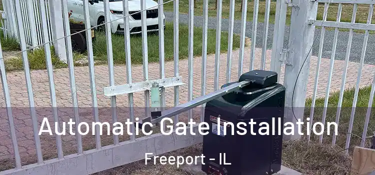  Automatic Gate Installation Freeport - IL