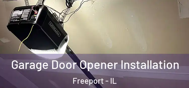 Garage Door Opener Installation Freeport - IL
