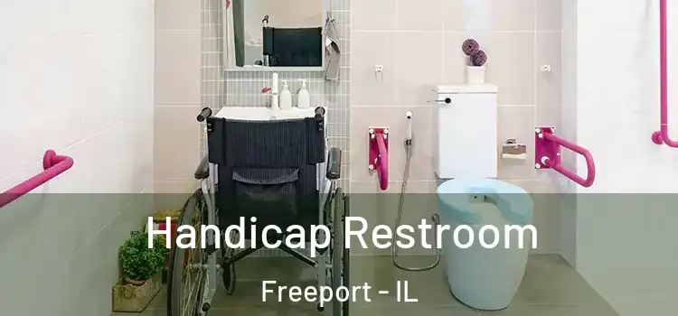  Handicap Restroom Freeport - IL