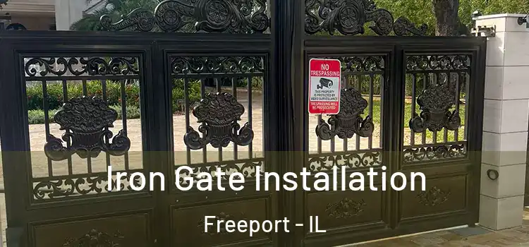 Iron Gate Installation Freeport - IL